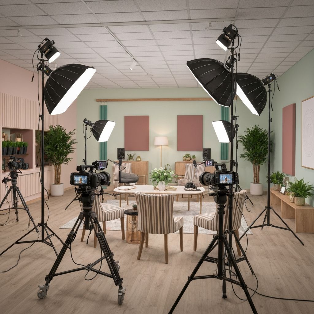 Studioul aiPODCAST STUDIO